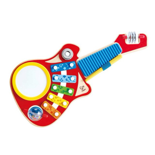 【德國Hape】六合一酷炫吉他樂隊 學齡前 早教玩具 兒童安全玩具 小朋友玩具 音樂玩具