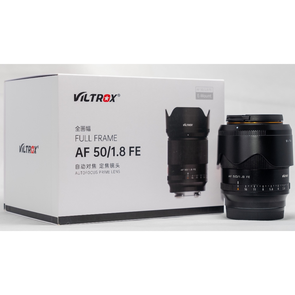 【Viltrox 唯卓仕】50mm SONY F1.8 E-Mount 大光圈定焦鏡頭 全畫幅