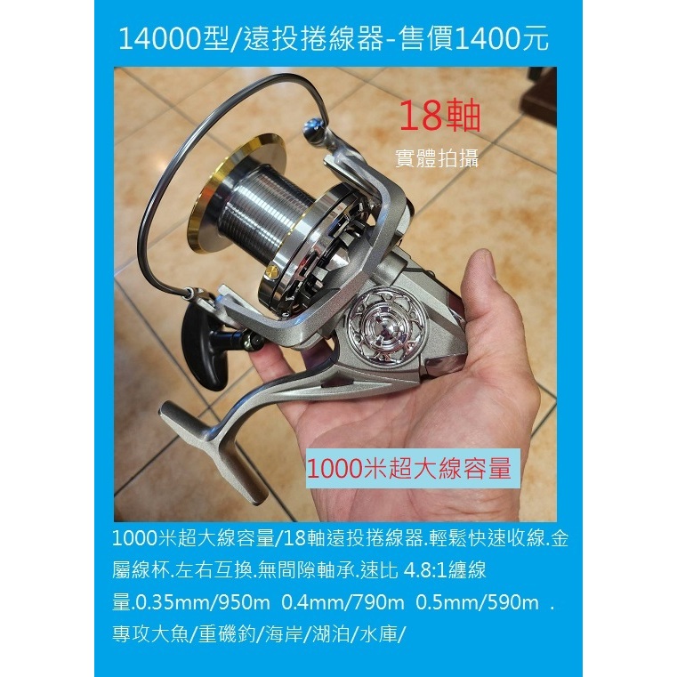 14000型/遠投捲線器-售價1400元