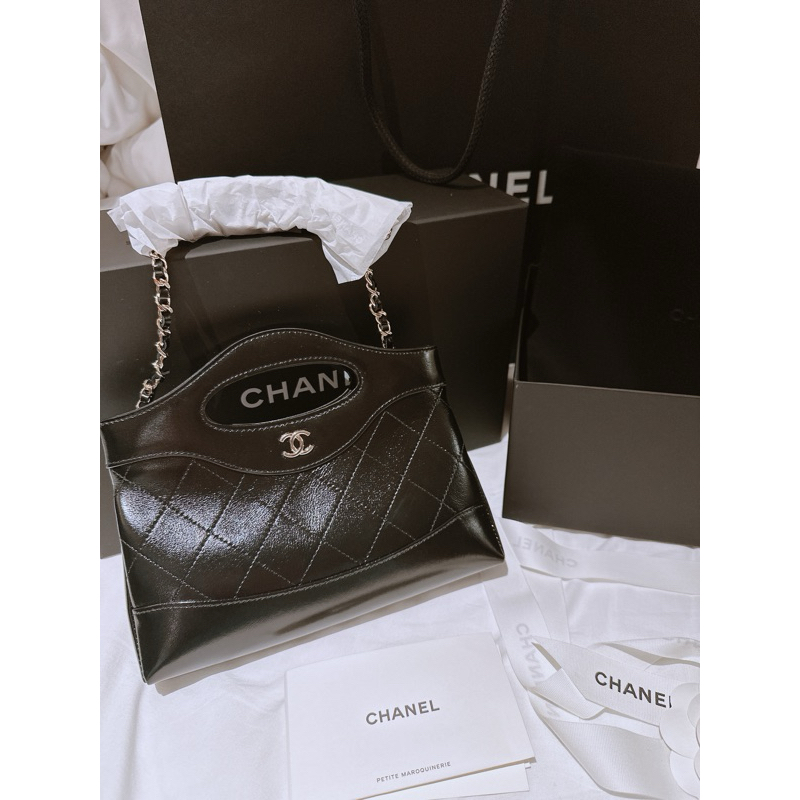 現貨 全新全配 香奈兒Chanel 31bag nano包包