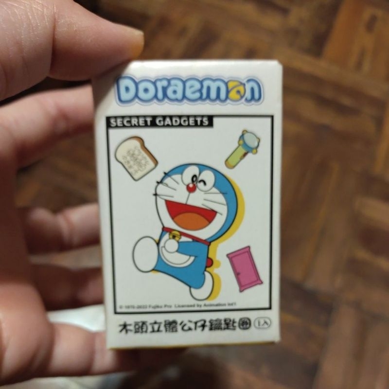 Doraemon 哆啦A夢 木頭 立體 公仔鑰匙圈