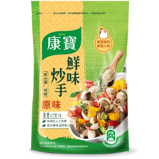 康寶 鮮味炒手(原味) 500g克 x 1 x 1Bag包【家樂福】