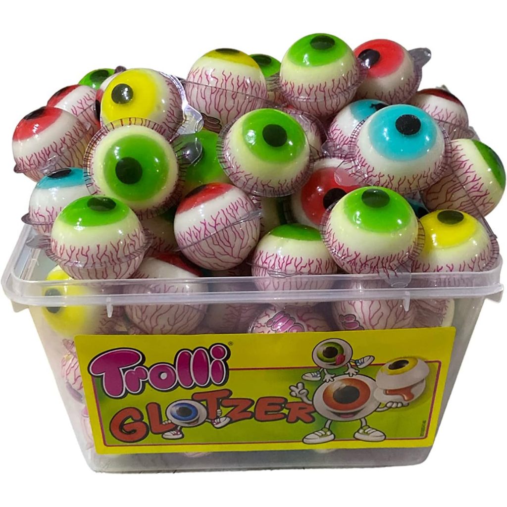 西班牙購回 Trolli Pop eye 眼球夾心軟糖 單顆販售 網紅糖果 吃播 ASMR