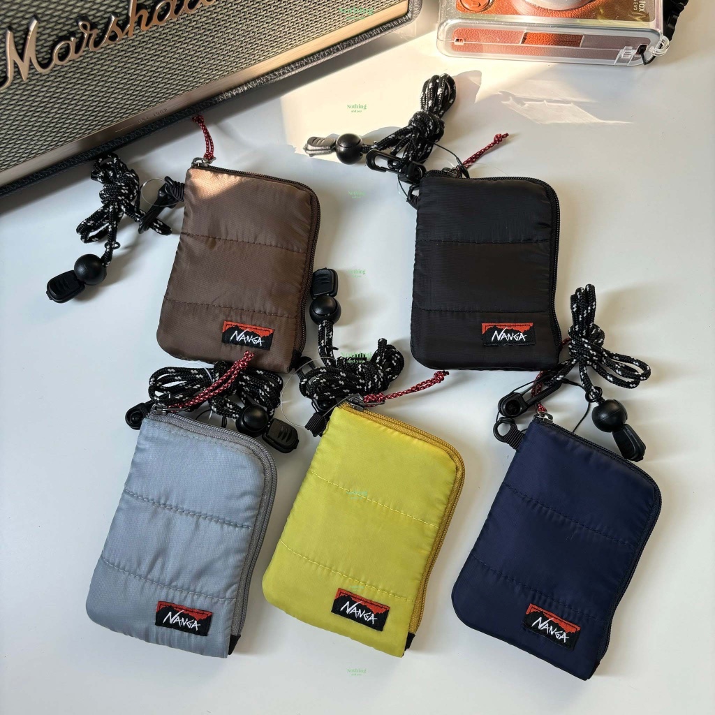 🔥現貨🔥日本限定 NANGA 掛繩零錢包 羽絨睡袋 造型零錢包 卡夾包 輕量零錢卡包