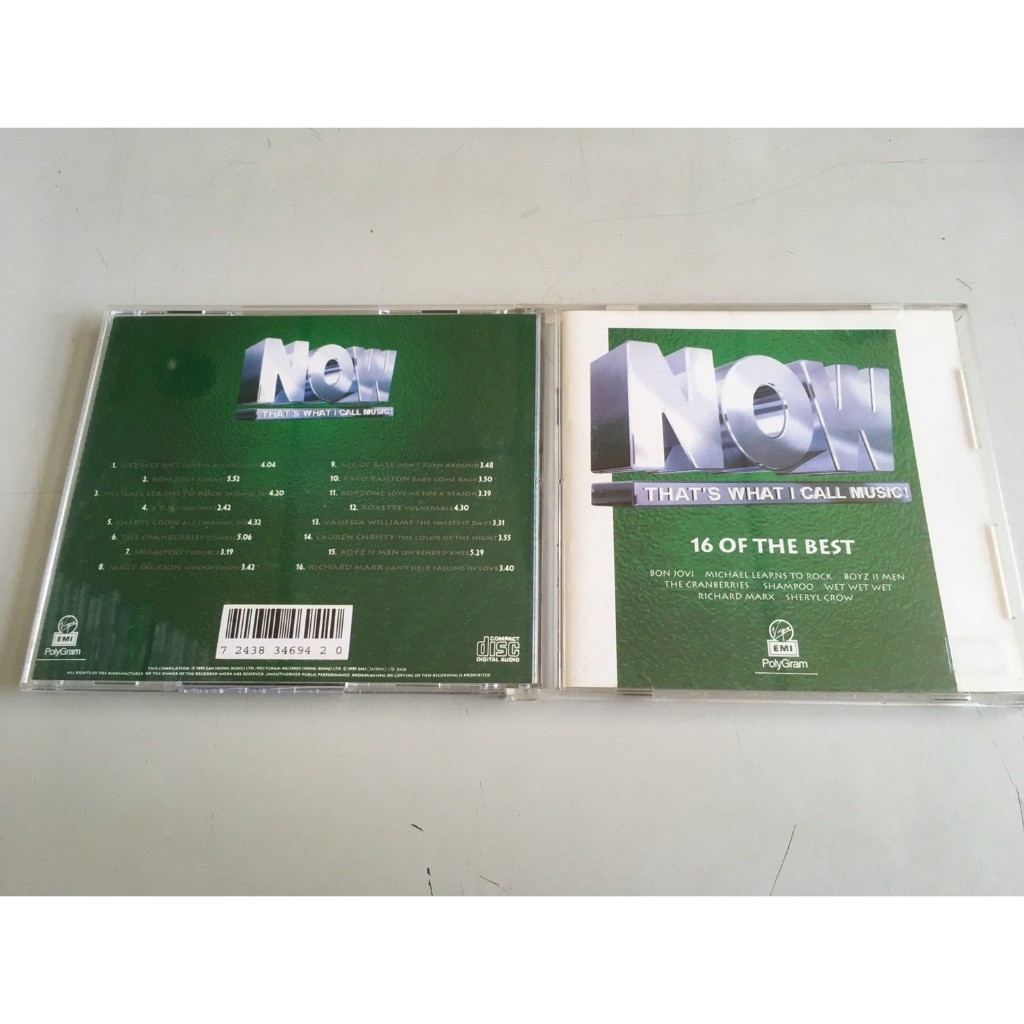 「環大回收」♻二手 CD 早期 絕版【NOW】正版專輯 中古光碟 音樂唱片 影音碟片 自售