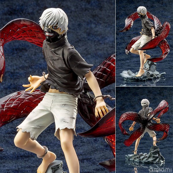 日版 壽屋 ARTFX J 東京喰種 金木研 AWAKENED 1/8 PVC 完成品