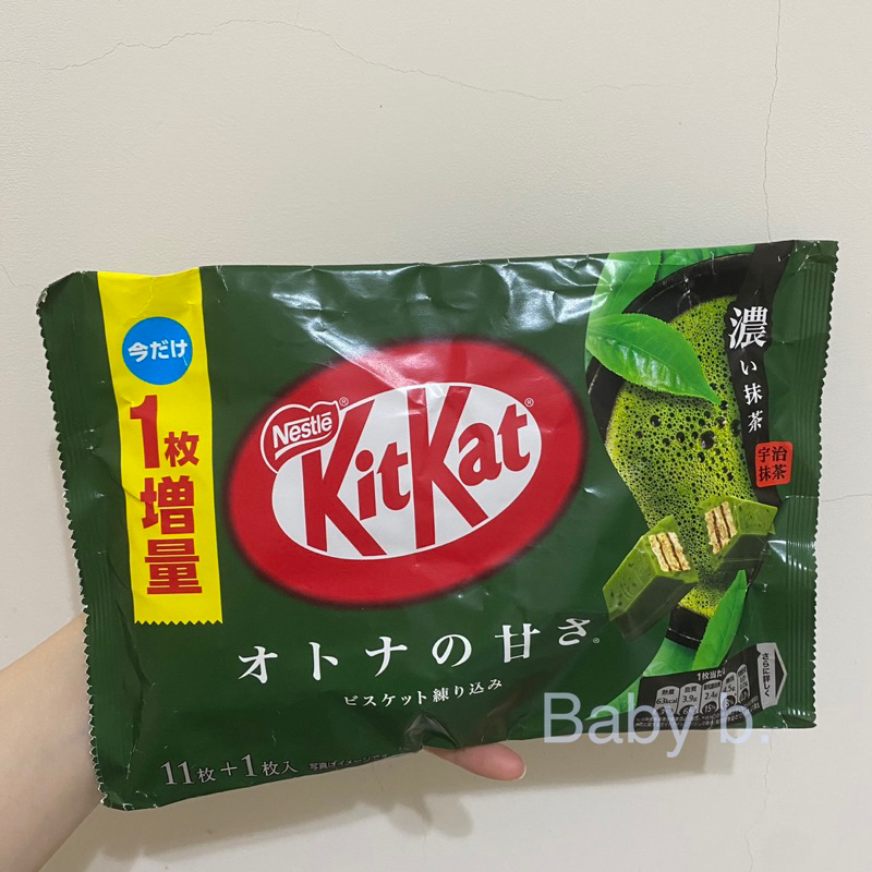 現貨🇯🇵日本 kitkat 櫻花限定抹茶迷你巧克力餅乾❤️