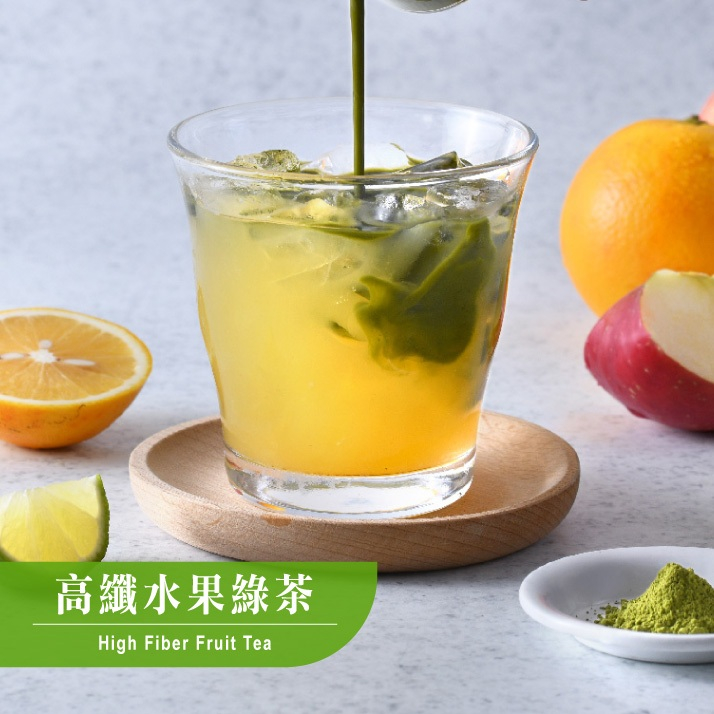 歐可茶葉 D10高纖水果綠茶(7包/盒)
