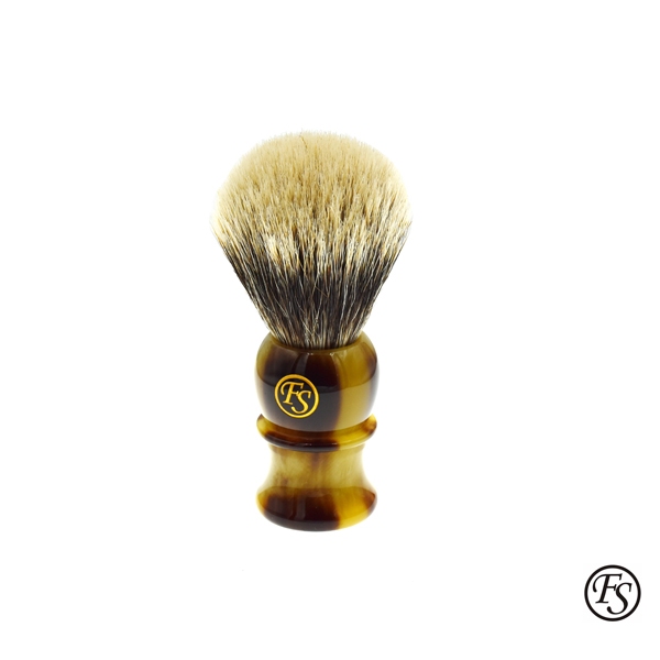 GOODFORIT / 香港Frank Shaving FU50 Finest Badger仿牛角優質獾毛鬍泡刷