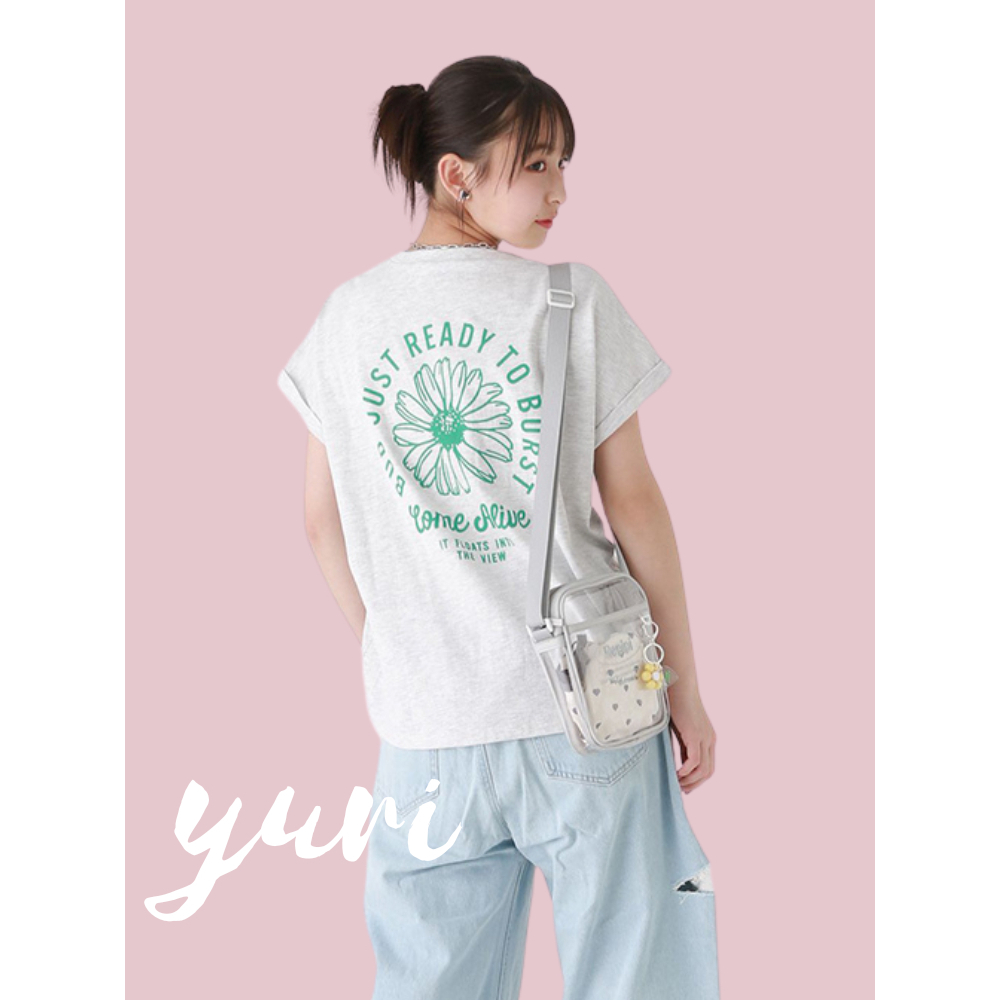 =YURI日單小舖=日系3/24更新 repipi armario 夏季T恤系列 刺繡字母 寬鬆 圓領 短袖 休閒