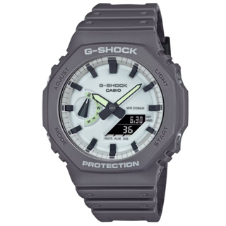 CASIO 卡西歐 G-SHOCK 深灰 雙顯電子腕錶 (GA-2100HD-8A)