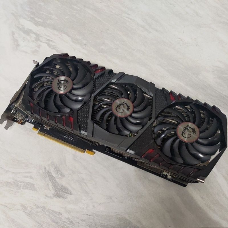 MSI 微星 GTX 1080 Ti GAMING TRIO 帝版 三風扇 魔龍 顯示卡