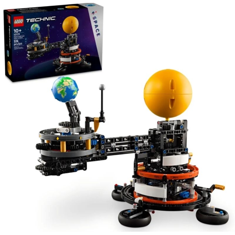 自取2100【ToyDreams】LEGO 科技 42179 軌道上的地球和月球