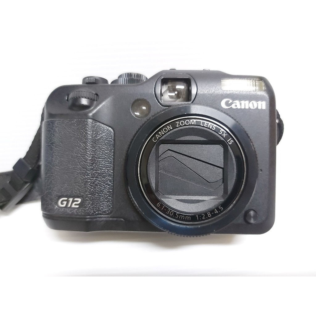 美品 日本製 Canon powershot G12 數位相機 Canon G12 數位相機 附電池充電器