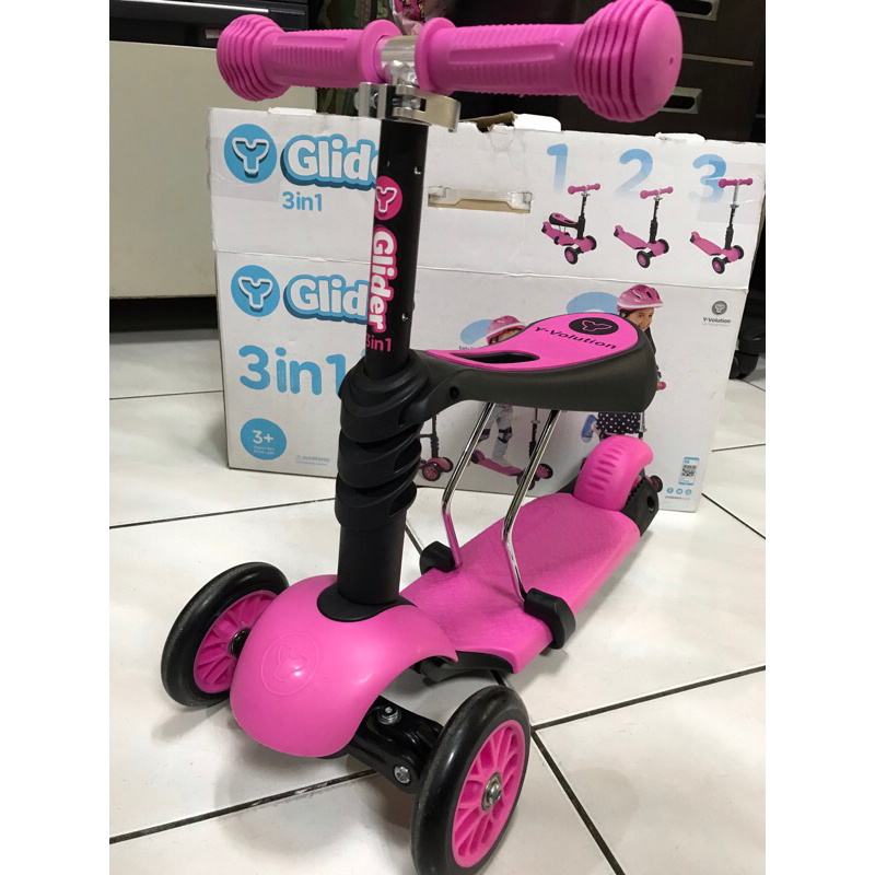 Y GLIDER 3IN1 平衡滑板車- 三合一款   限自取