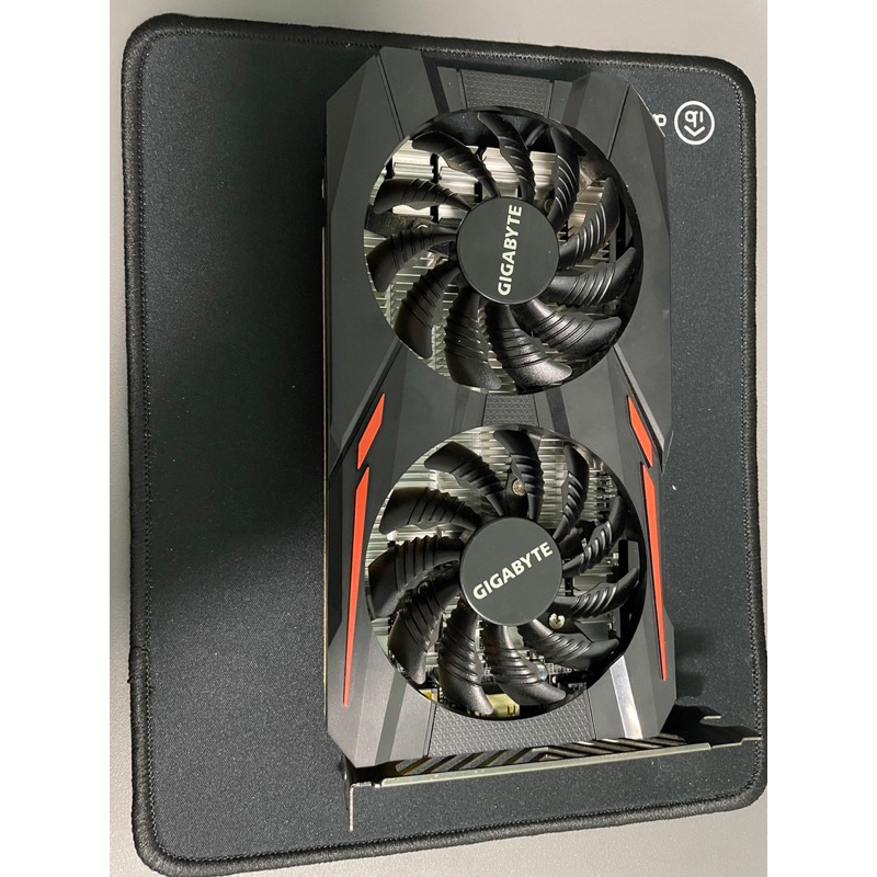 二手技嘉 1050ti 雙風扇顯示卡