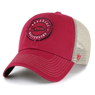 47Brand NCAA 阿肯色大學野豬隊 棒球帽 帽子 卡車司機帽
