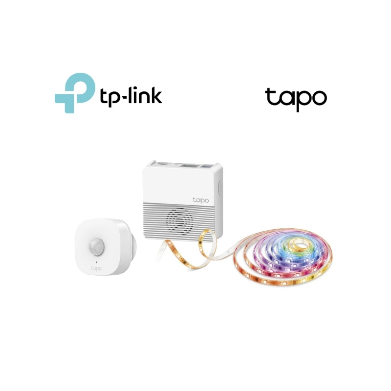 TP-Link Tapo L930+T100+H200 全彩智能燈條 行動感應器 無線網關 感應燈光組