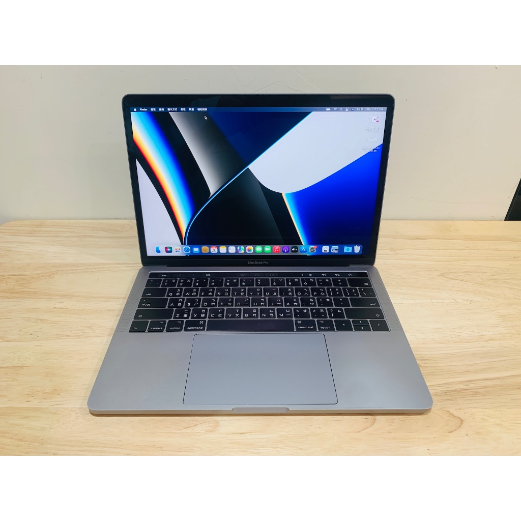 台中 2016年 全新原廠電池 MacBook Pro 13吋 i5 (2.9) 8G 512G 太空灰 蘋果電腦 1次