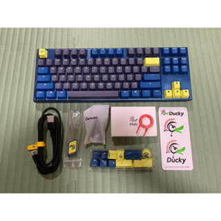 【二手】Ducky one 3 80% 機械式鍵盤 靜音紅軸 英文