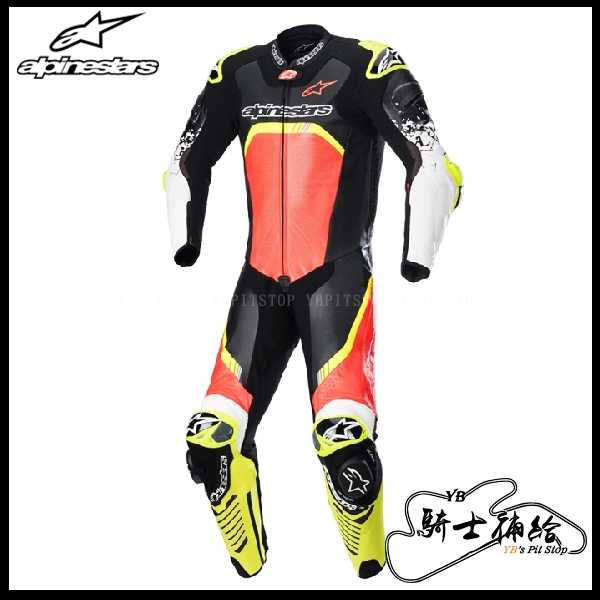 ⚠YB騎士補給⚠ ALPINESTARS GP TECH V4 1PC 黑紅黃 高階款 防摔 連身皮衣 A星