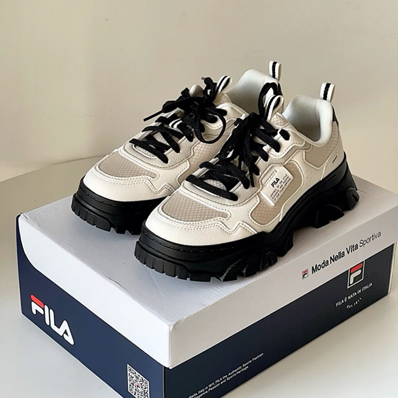 【BKS】FILA HIKE 國外限定 復古 鋸齒厚底 休閒鞋/老爹鞋/增高/國代代購