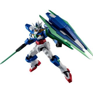 萬代 GUNDAM UNIVERSE 機動戰士鋼彈 量子00鋼彈 可動完成品 豬帽子模型玩具