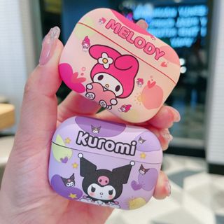 新4代卡通庫洛米美樂蒂AirPods Pro 2無線藍牙耳機保護套蘋果1/2/3新三代耳機殼可愛創意潮殼耳機充電倉保護殼