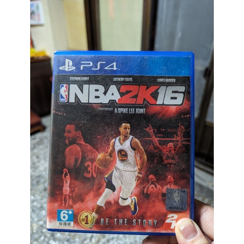 二手PS4 NBA2K16中英文版遊戲片