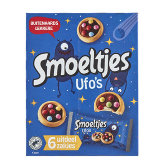 🇧🇪比利時代購 Sloeltjes ufo smarties牛奶巧克力餅乾