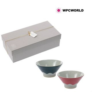 日本製 手工製作 正版 日本進口 富士山 陶器 夫妻碗 碗 禮盒