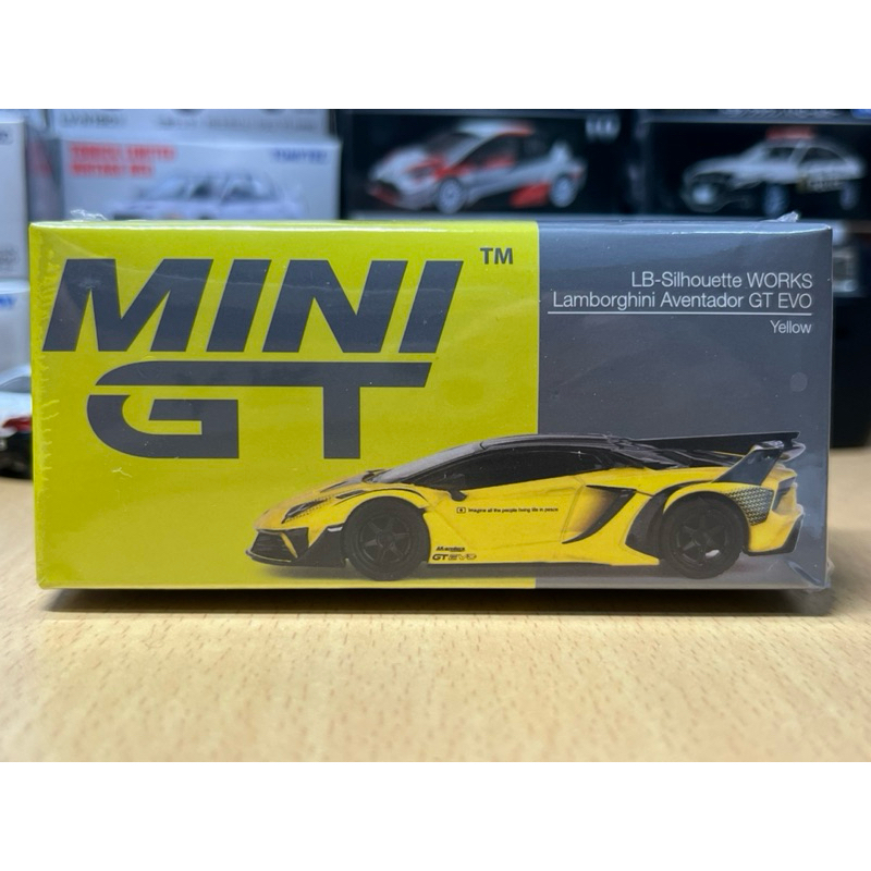 Mini GT 639 Lamborghini Aventador LB WORKS 1/64 藍寶堅尼 svj 911