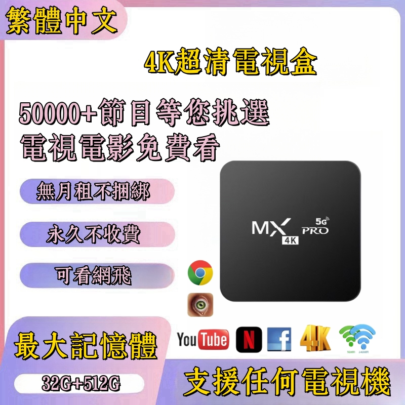 6H出貨 🔥終身免費節目🔥電視盒 機上盒 機頂盒 高清電視盒 電視盒子 網路電視盒 智慧電視盒 數位電視盒 4K電視盒