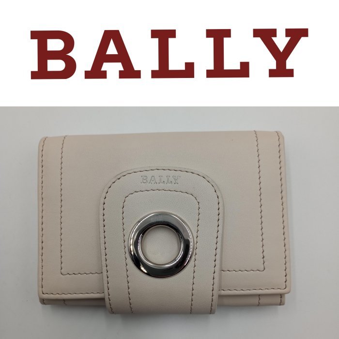 二手真品 ❤️狀態不錯❤️BALLY皮夾 短夾 精品皮夾 女用夾 信用卡夾 零錢包 義大利製 N116