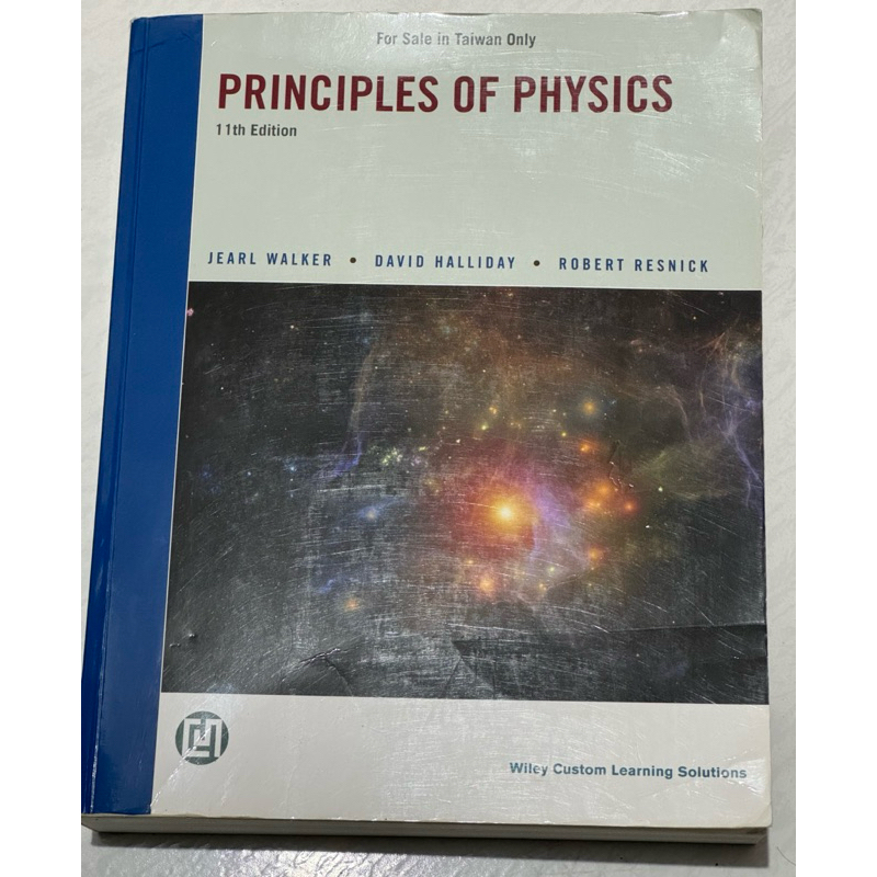 Principles of Physics,11/e (Taiwan Version)