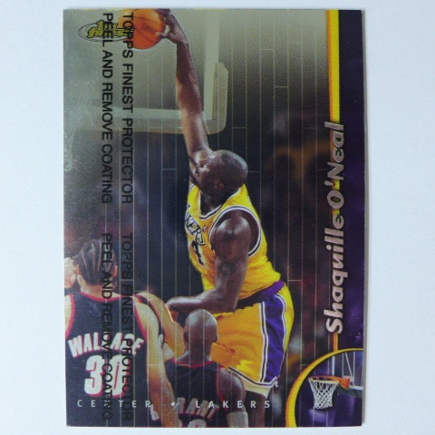 ~Shaquille O'Neal/俠客.歐尼爾~名人堂/大白鯊/超人 1998年FINEST金屬設計.NBA籃球卡