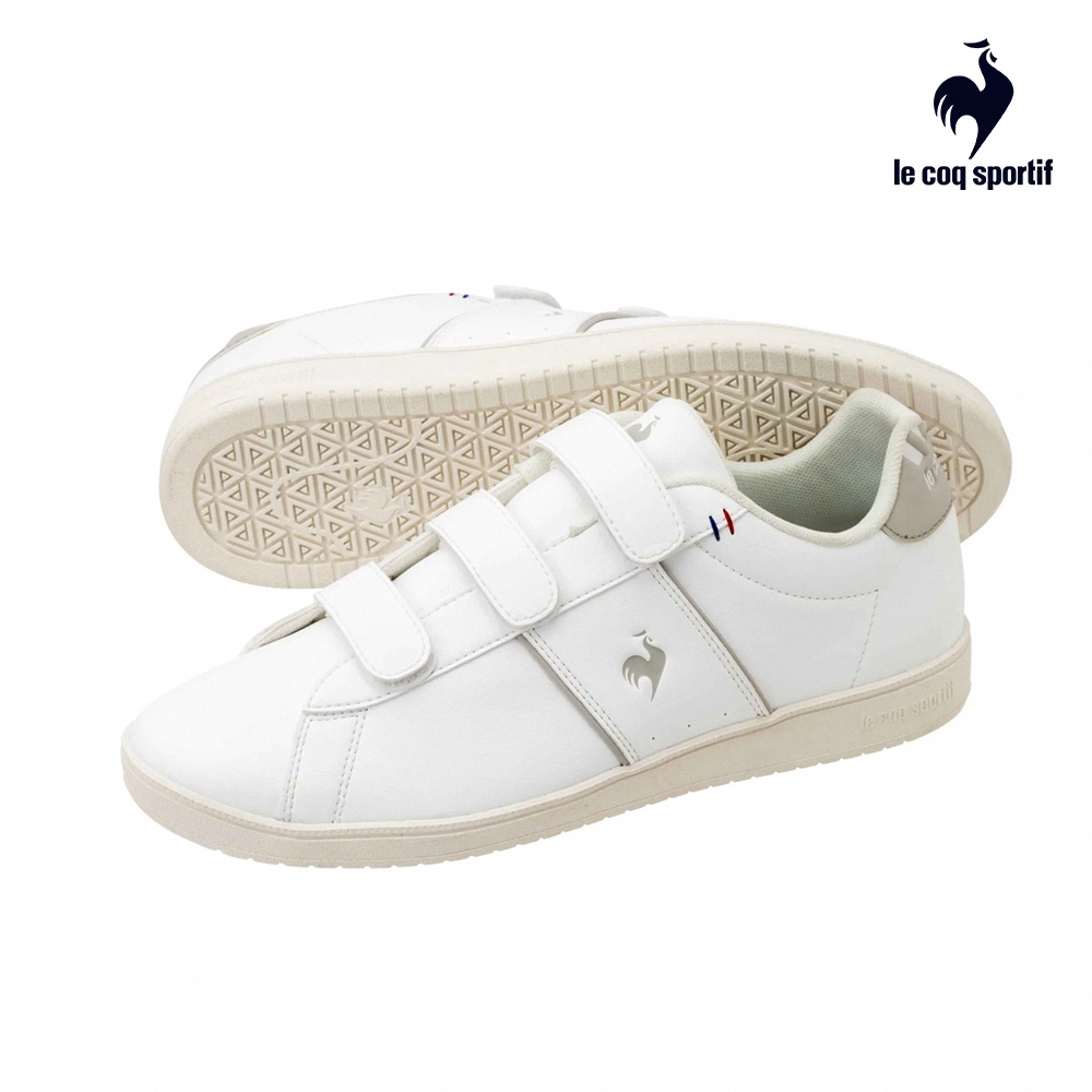 【LE COQ SPORTIF 法國公雞】CHATEAU II BELT網球鞋運動鞋-女款-白色-LJT73210