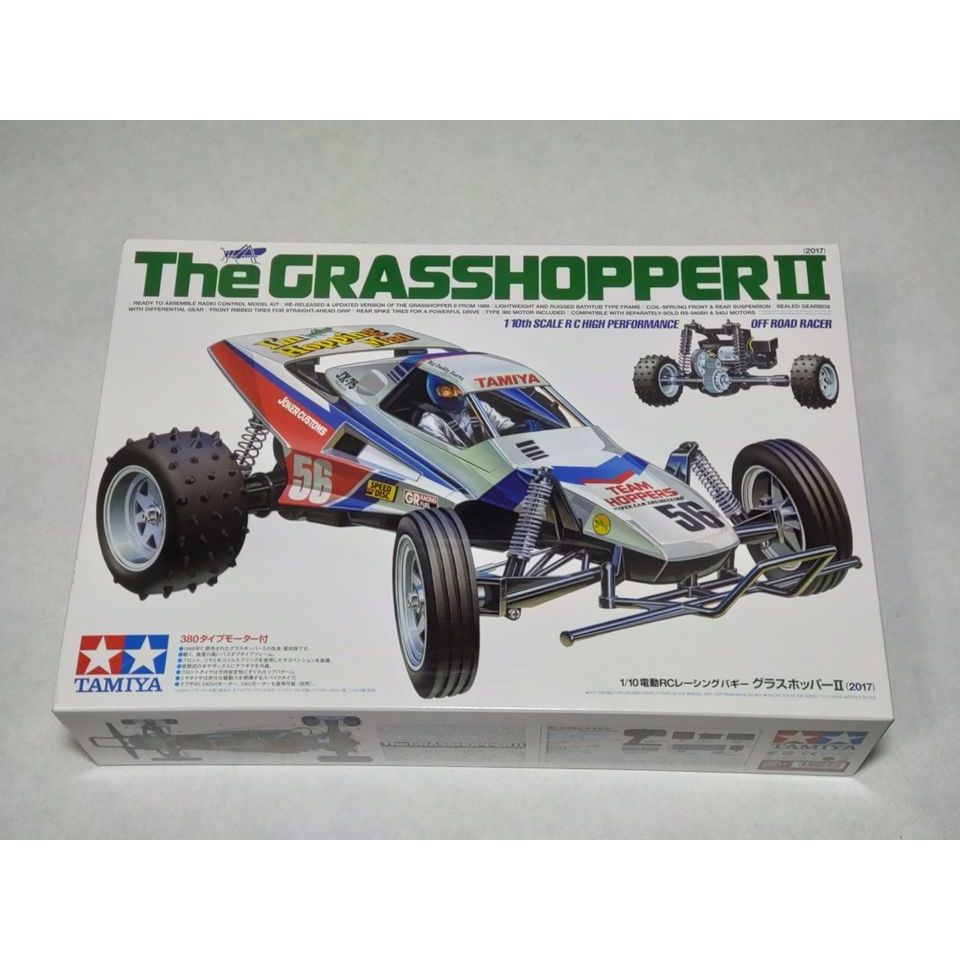 [全新] 田宮 The Grasshopper II 蚱蜢 2代電動越野車 含 TBLE-02S 電變 (58643)