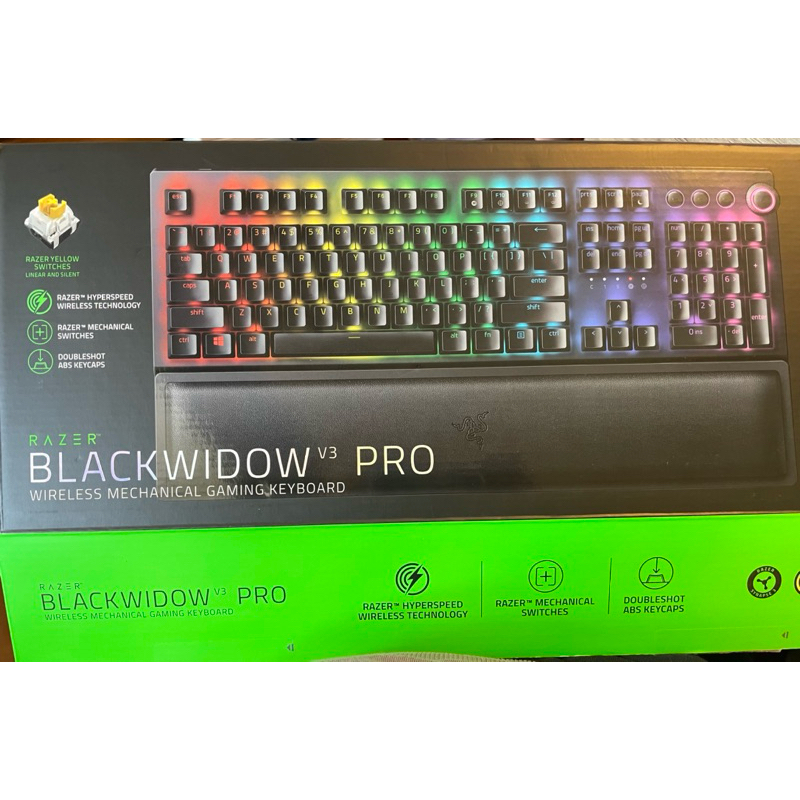 Razer Blackwidow V3 黃軸