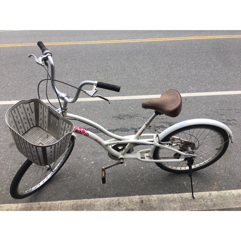 【生活鐵馬Life Bike 】捷安特 GIANT 24吋 6變速 淑女車 菜籃車