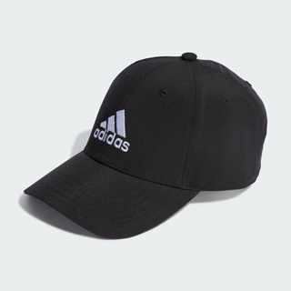 【愛迪達ADIDAS】專業運動 訓練 LOGO 運動帽 -黑白 IB3244