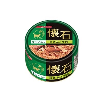 【寵物星樂園】日本Carat日清懷石貓罐頭 貓罐頭  牛肉+雞肉絲 80g