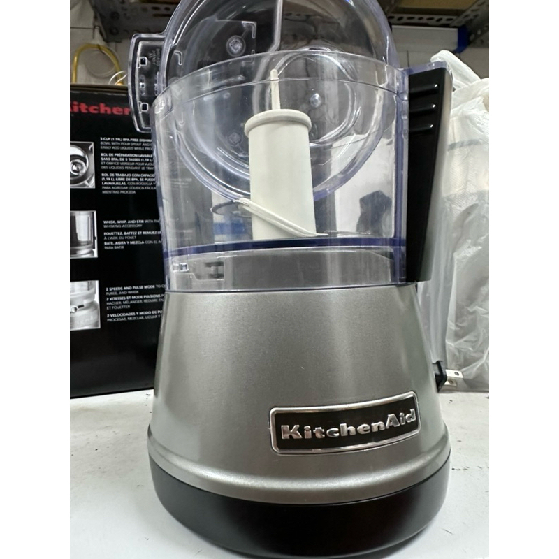 二手KitchenAid 迷你食物調理機(銀） 攪拌機