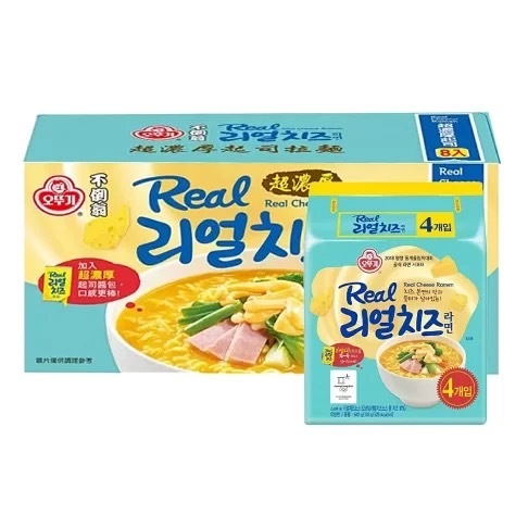 韓國不倒翁 真起司拉麵單包 濃厚起司麵 起司醬 起司麵