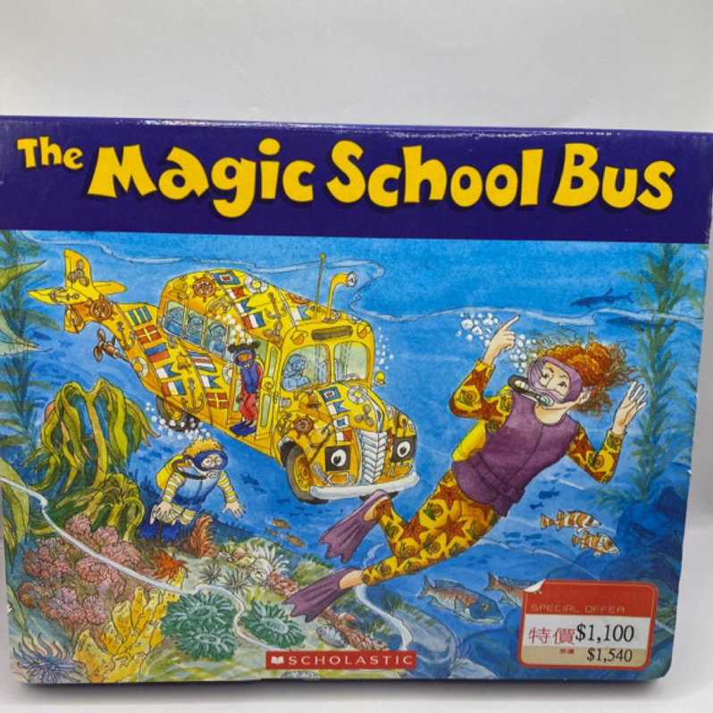 The magic school bus 正版 誠品購入（6書+6CD)
