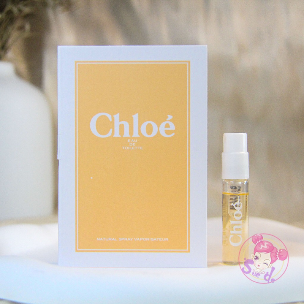 Chloe 同名淡香水（雪白絲帶） Chloe 女性淡香水 1.5ml 全新 正版小樣