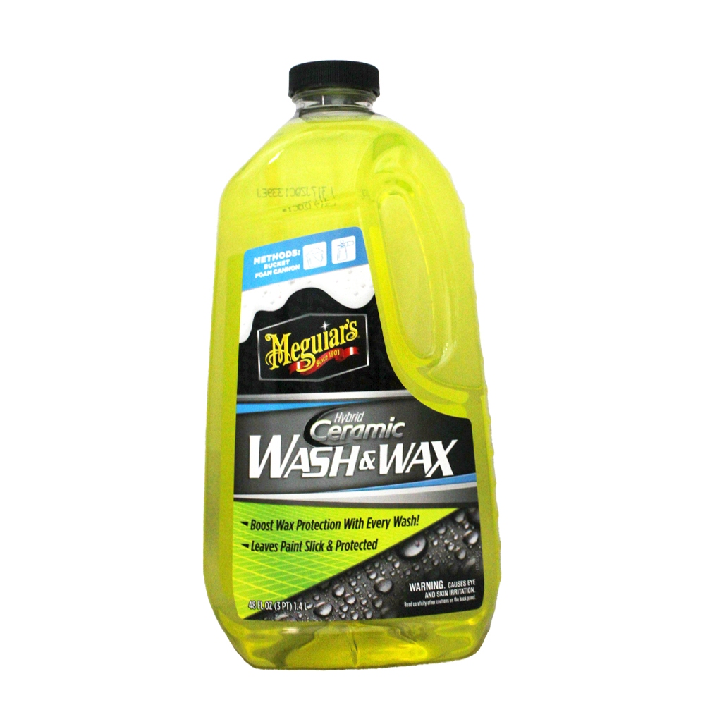 【易油網】Meguiar's 含蠟洗車精 HYBRID CERAMIC WASH WAX G240748 陶瓷配方