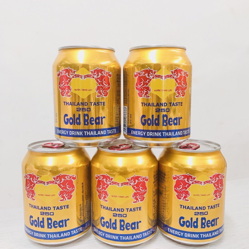 gold bear 越南 🇻🇳 黃金熊 提神飲料 能量飲料 夏日限定 黃金飲料 氣泡飲