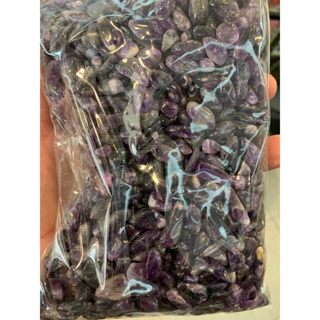 [[晶晶洞洞]]高檔紫水晶碎石重1公斤