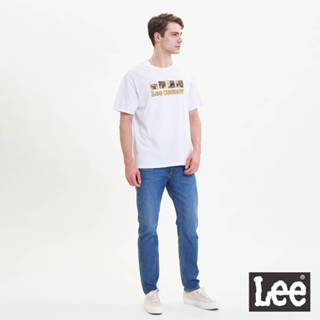 Lee 731 中腰舒適小直筒牛仔褲 男 101+ 中藍LL220094785